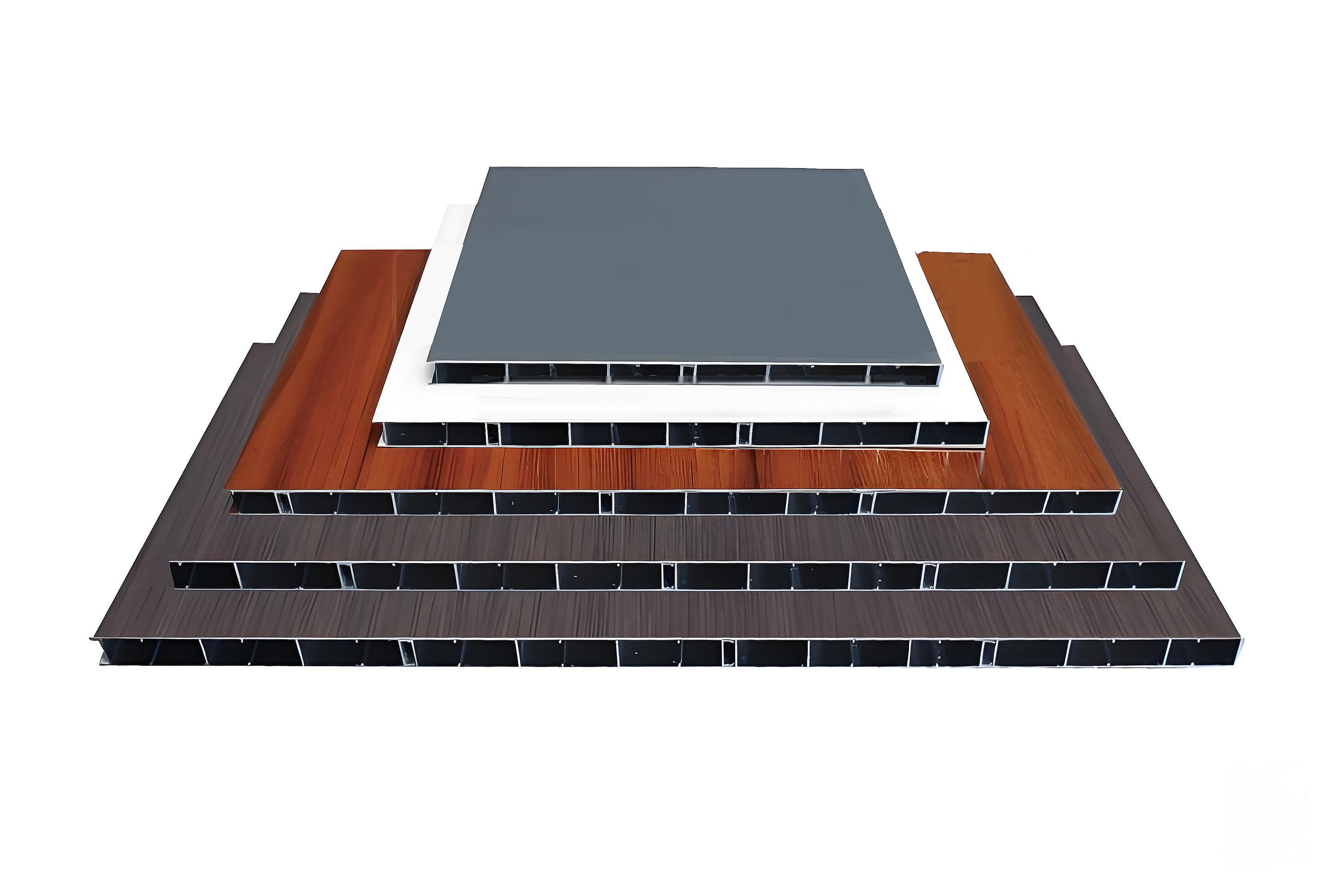 Mrs. Alu durable aluminum welded wall panel for architectural facade cladding